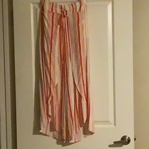 Split Leg Swim Cover Up Pants